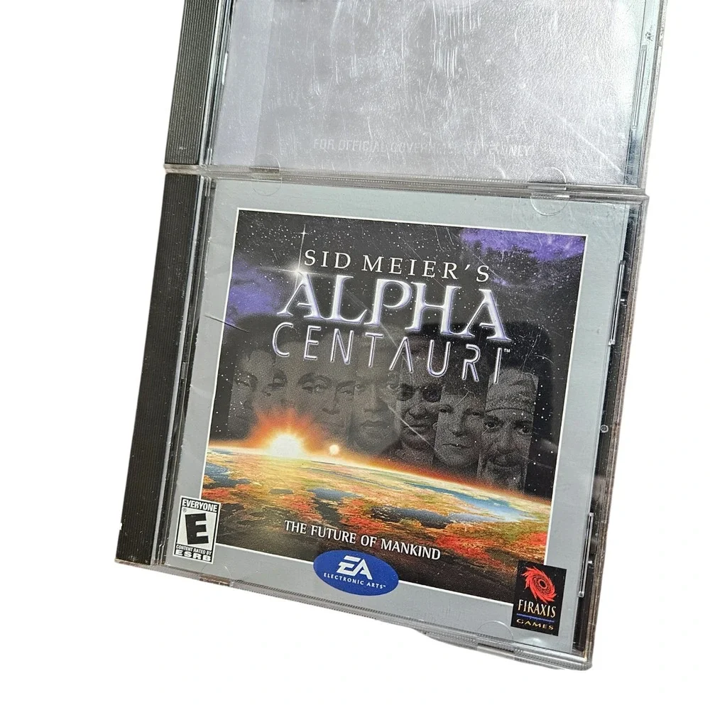 Lot of 5 PC Games Retro - Soldier of Fortune, Tron 2.0, Schizm, Alpha Centauri
